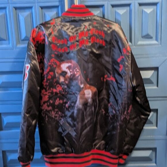 S9 HEADGEAR CLASSICS DMX Satin Bomber Jacket - Picture 5 of 6